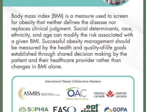 Consensus Statement: Body Mass Index (BMI)