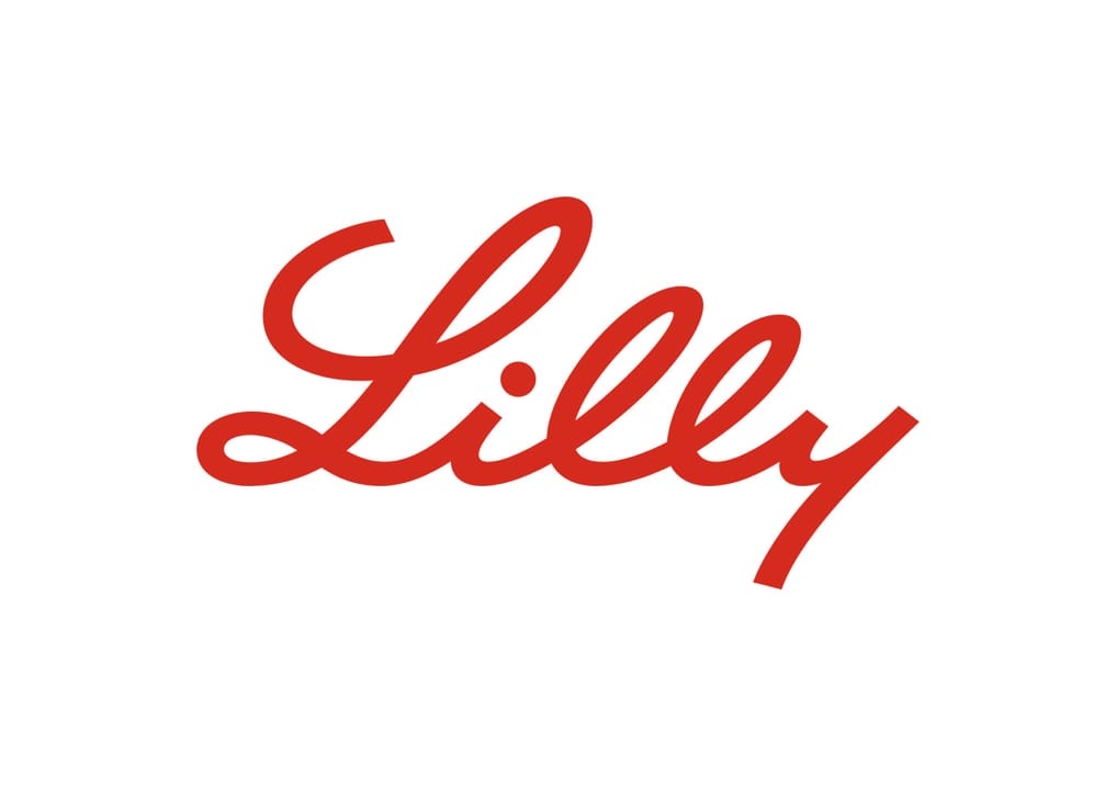 Red cursive text spelling the name "lilly" on a white background.